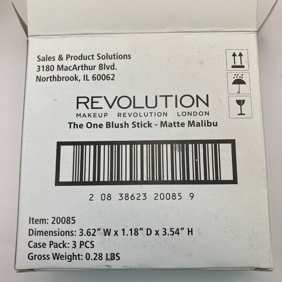 Makeup Revolution The One-Blush Stick For Cheeks or Lips Pack Of 3 Pcs - Picture 2 of 6